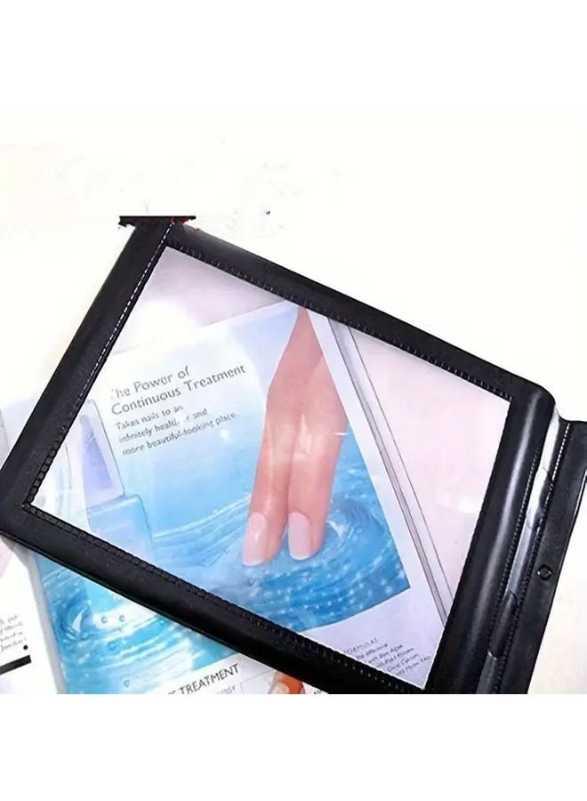 12x7 6 بوصة مكبر صفحة A4 كاملة منطقة مشاهدة كبيرة للقراءة والحرف اليدوية واستخدام المكتب - Image 5