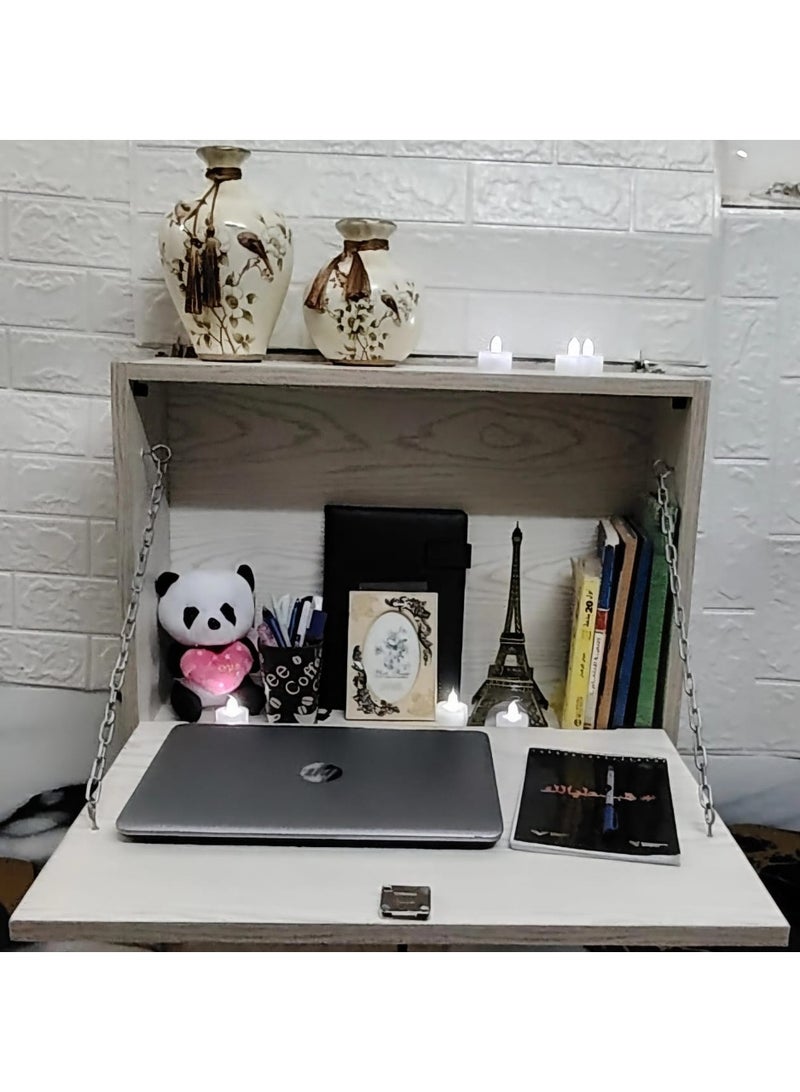 مكتب مذاكرة حائط ذكي موفّر للمساحة - Image 2