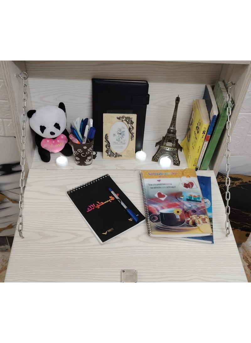 مكتب مذاكرة حائط ذكي موفّر للمساحة - Image 5