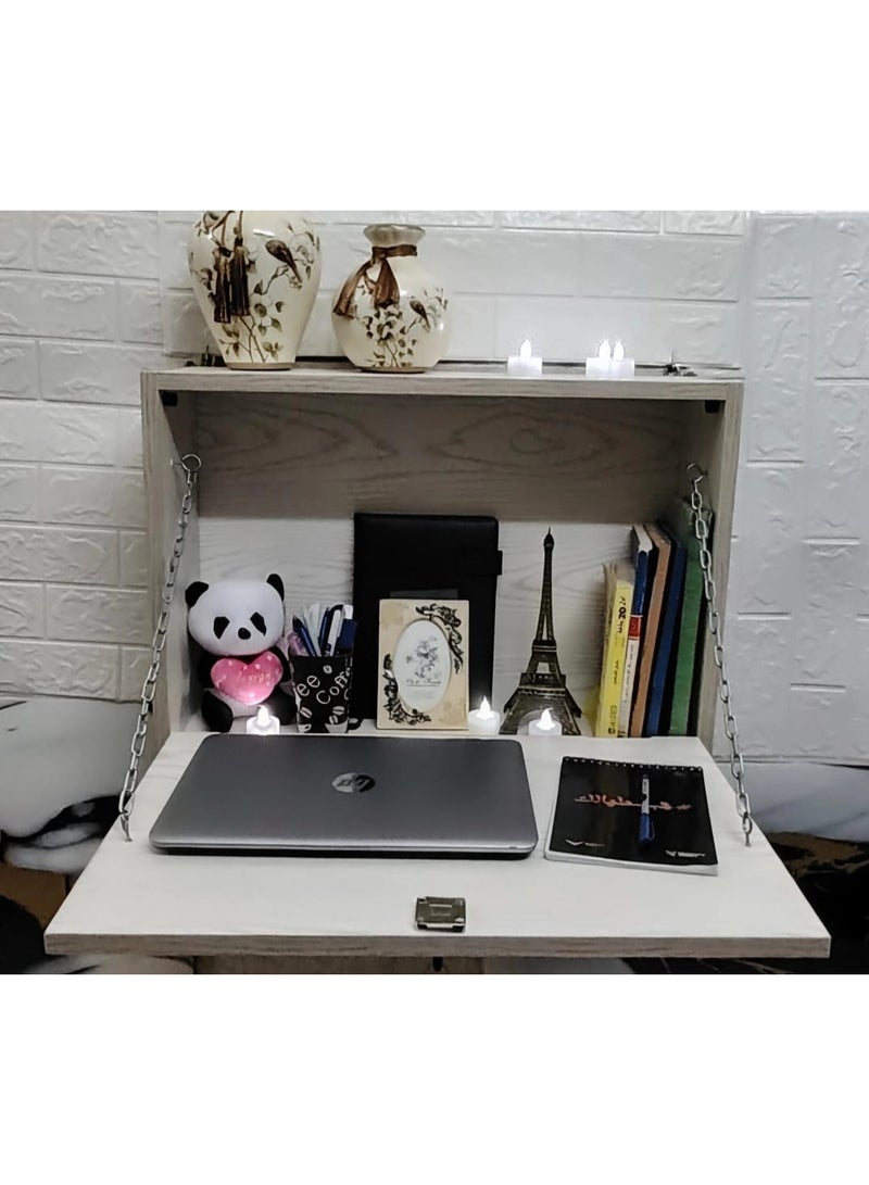 مكتب مذاكرة حائط ذكي موفّر للمساحة - Image 4