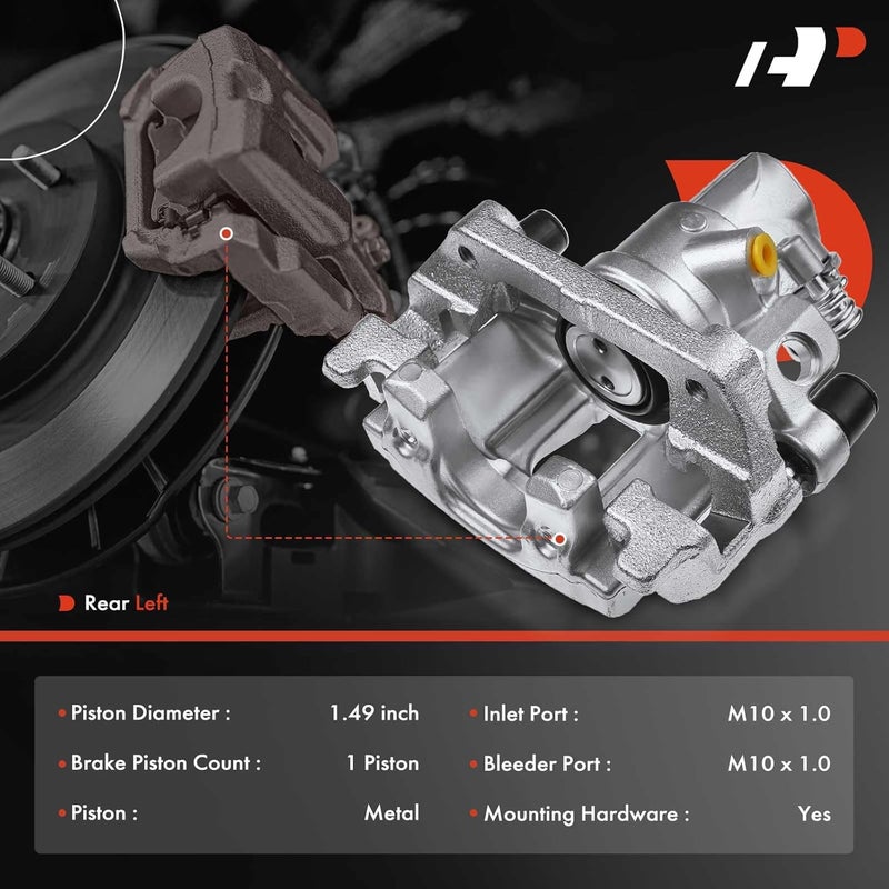 A-Premium Disc Brake Caliper for Mazda 3 2010-2013 - Image 2