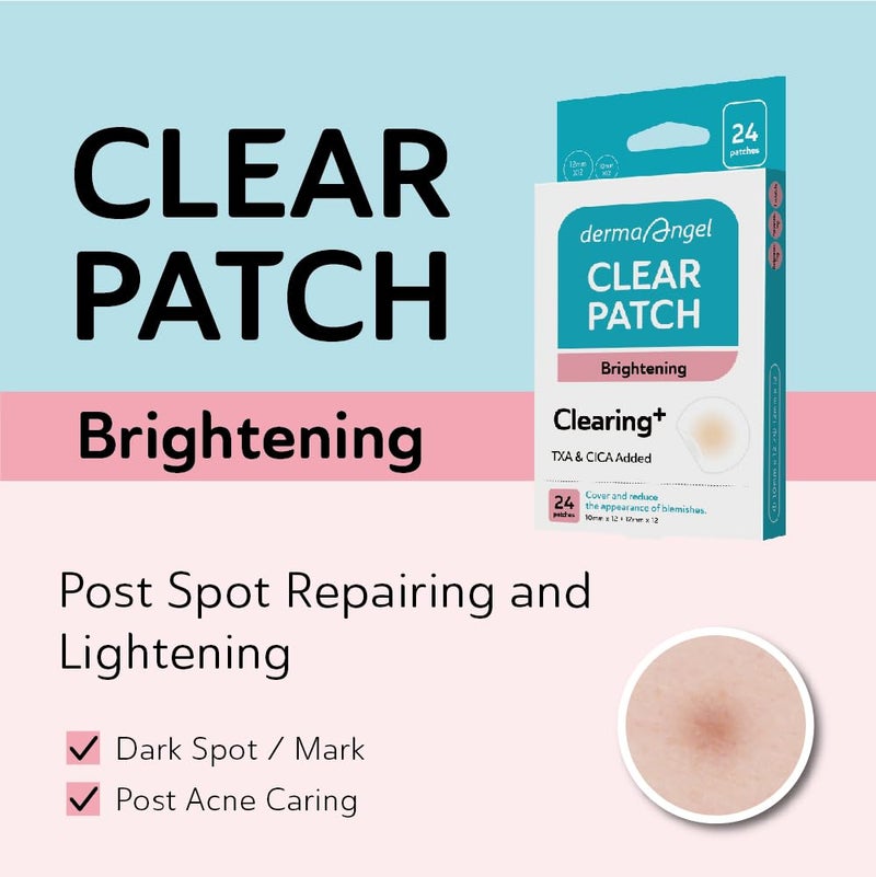DERMA ANGEL Dark Spot Patches Blemish Patches with Hydrocolloid, TXA & CICA for Active Acne & Post-Inflammatory Dark Spots - Day and Night Use - UPGRADED (Post Acne - 96 Count - 1 Size) - Image 3