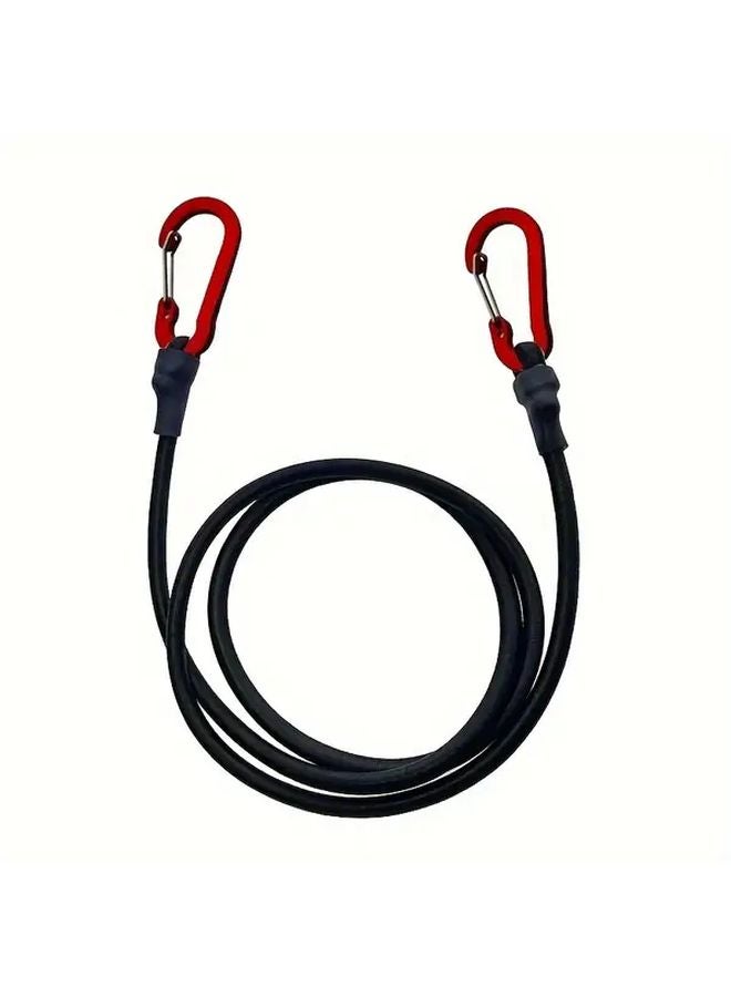 35.43 Inch Outdoor Tent Elastic Bungee Cord with Hooks Camping Accessories - Image 2