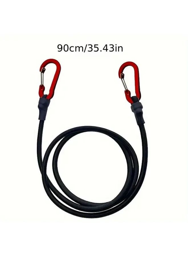 35.43 Inch Outdoor Tent Elastic Bungee Cord with Hooks Camping Accessories - Image 1
