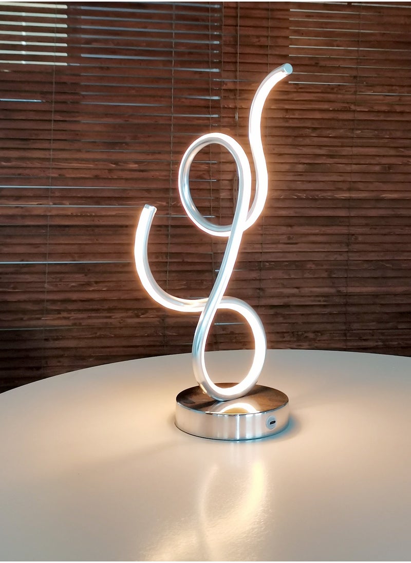 Onelight Creative LED Art Table Lamp Desktop Night Light Iron Lamp  - Image 1