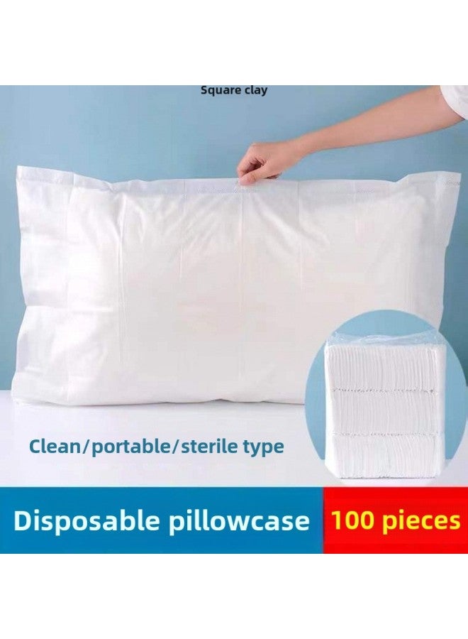 Disposable Pillowcase Sterile Household Pillow Cushion Towel Hospital Bed Pillow Towel Travel Hotel Pillowcase-Color:20 Disposable Pillowcases [single Fold] - Image 2