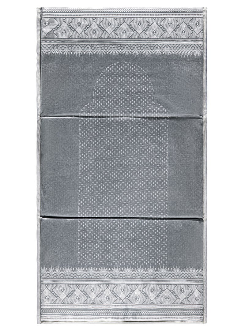 Urban rugs Classical Grey Backrest Prayer Mat - Image 1