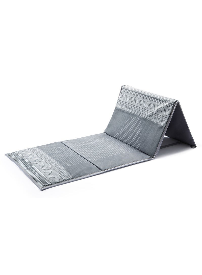 Urban rugs Classical Grey Backrest Prayer Mat - Image 2