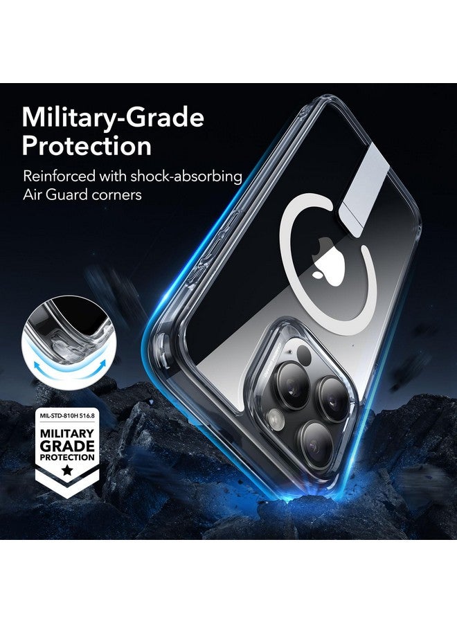 ESR ESR for iPhone 15 Pro Max Case,Compatible with MagSafe,Fully Adjustable Flickstand,Military-Grade Drop Protection,Slim Back Cover with Patented Kickstand, Boost Series, Clear  - Image 3