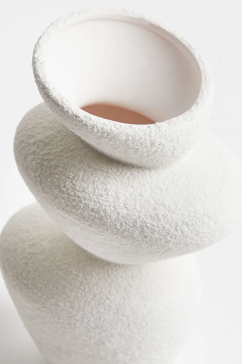 H&M Stoneware vase