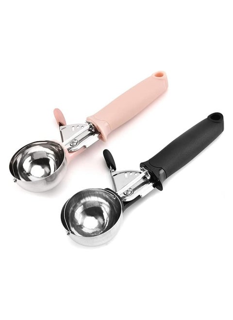 2Pcs Ice Cream Scoop，Cookie Scoop for Kitchen Tool