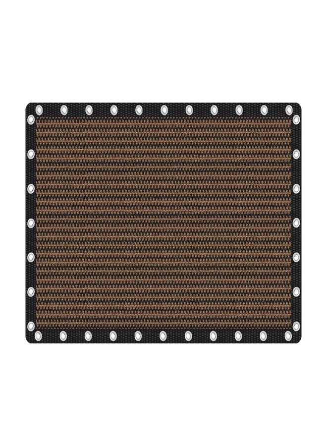 VICLLAX 90% Shade Fabric Sun Shade Cloth with Reinforced Grommets, Outdoor Sun Screen Fabric for Outdoor Patio Garden Pergola Cover Canopy 10x16 FT, Mocha - Image 1