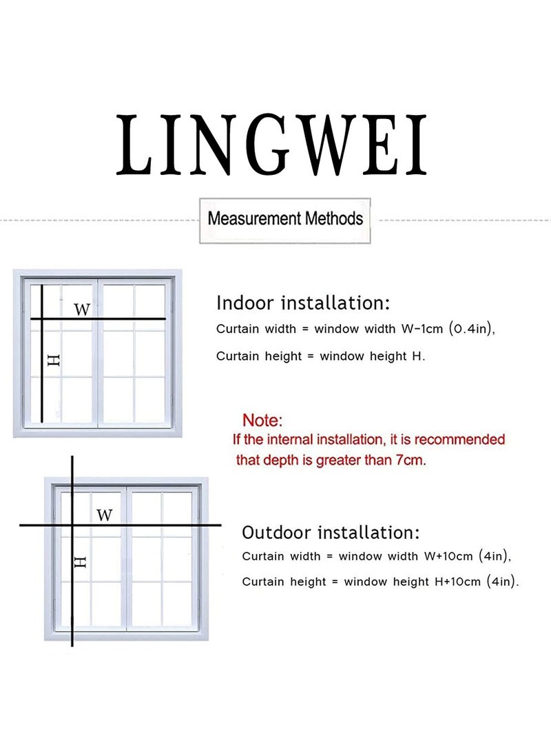 LINGWEI Bamboo Blinds with Roller Accessories Window Curtain  - Image 4