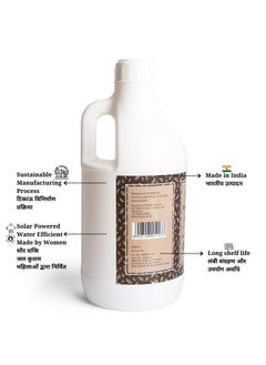 Rustic Art Organic Orange Neem Hand Wash Refill Pack Ready To Use | Natural Vegan | Nondrying Hydrating | (1100Ml).  - Image 3