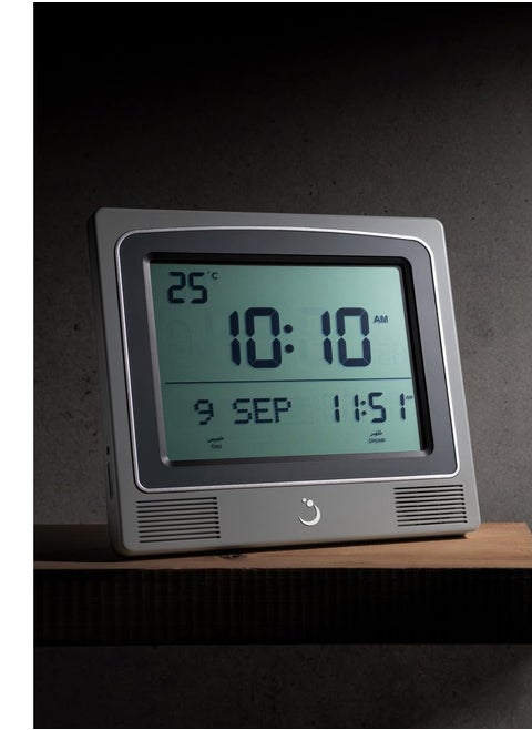 Al Fajr Digital Wall Clock with Azan Function CW-15