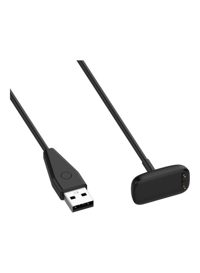 2-Pack of Charging Cable for Fitbit Luxe / Charge 5 / Charge 6 Black - Image 3