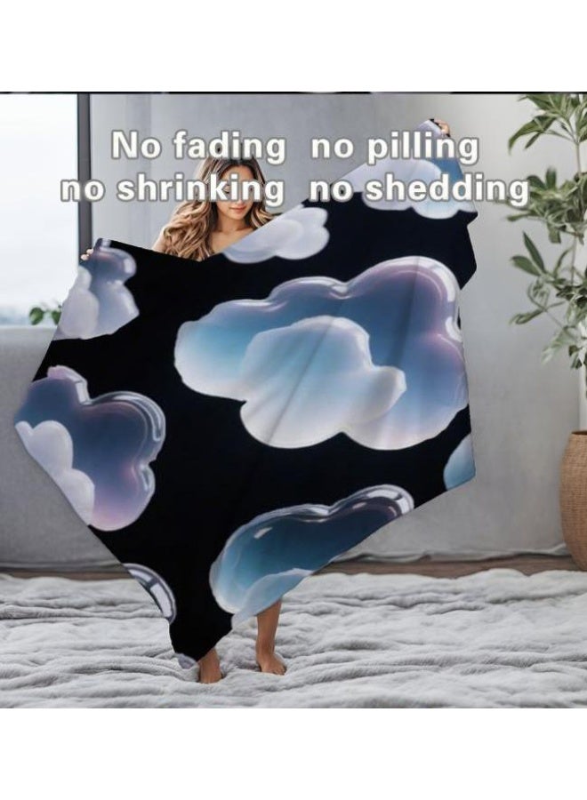 عام بطانية رقيقة من الفانيلا الكرتونية للأطفال والرضع (دافئة ومريحة، ومناسبة للنوم والألعاب) 70 سم * 100 سم - Image 4