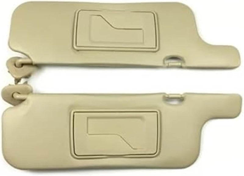 Wivplex Beige Sun Visor for Toyota Corolla 2003-2012 - Image 1