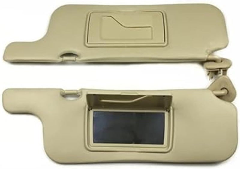 Wivplex Beige Sun Visor for Toyota Corolla 2003-2012 - Image 3