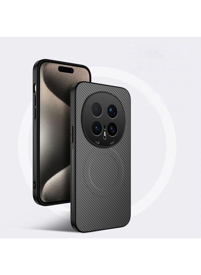 حافظة مغناطيسية لهاتف Honor Magic 8 Pro ، حافظة فاخرة بنسيج قطني، حماية عدسة الكاميرا المرتفعة، درجة عسكرية، حافظة Honor Magic 8 Pro 5G عصرية ومقاومة للصدمات، ملمس مريح - Image 2