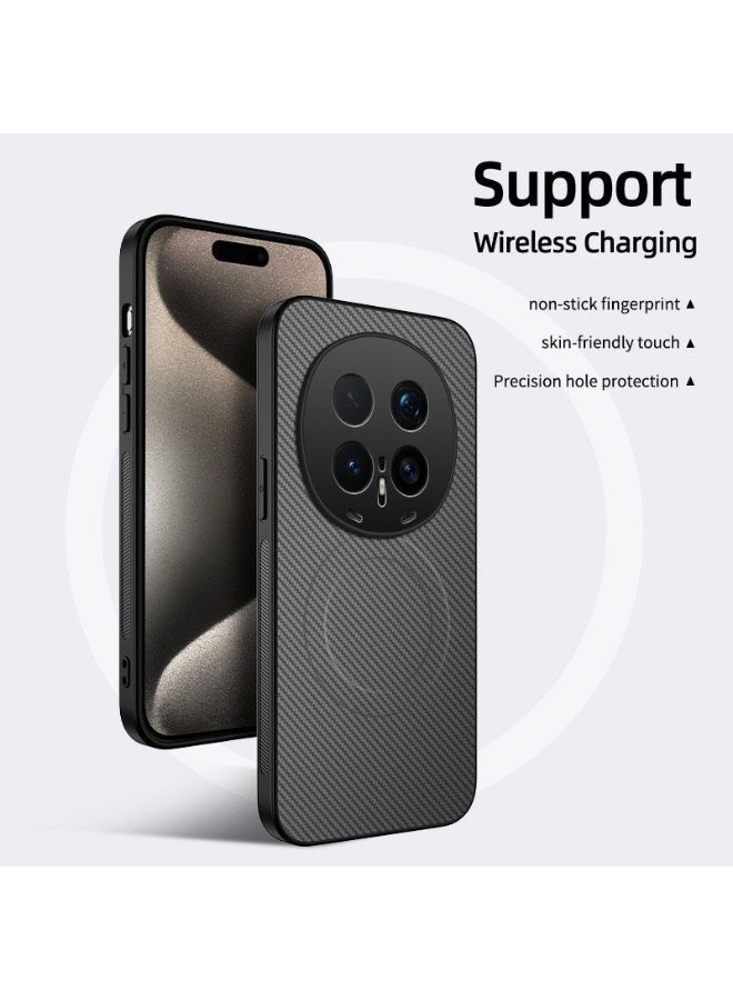 حافظة مغناطيسية لهاتف Honor Magic 8 Pro ، حافظة فاخرة بنسيج قطني، حماية عدسة الكاميرا المرتفعة، درجة عسكرية، حافظة Honor Magic 8 Pro 5G عصرية ومقاومة للصدمات، ملمس مريح - Image 1