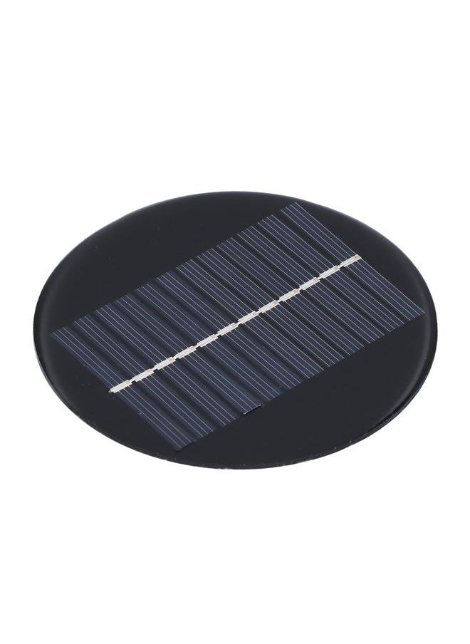 Thoraya - 0.8W 6V 10cm Round Solar Panel DIY Solar Panel Solar Charging Board for Solar Light - Image 1
