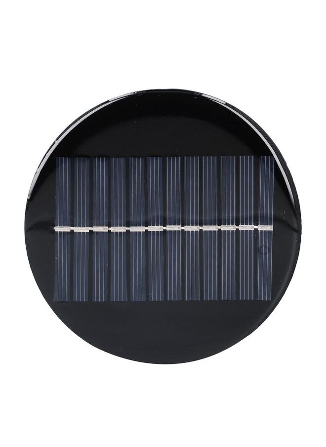 Thoraya - 0.8W 6V 10cm Round Solar Panel DIY Solar Panel Solar Charging Board for Solar Light - Image 1