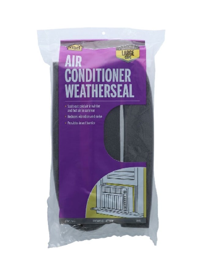 M-D Building Products Easy to Install Air Conditioner Weather Seal for Large Gaps Grey 42 Inch 2535 - Image 1