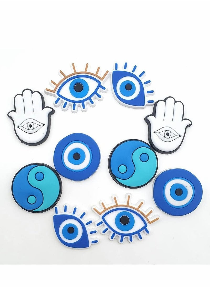 Shoe Decoration Charms Bracelet Wristband Accessories Party Gifts 10 Pcs - Image 3