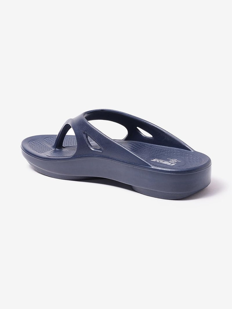 Neoz Extra Soft Men's Slippers with Cushion FootBed for Adult | Comfortable & Light Weight | Stylish & Anti-Skid | Waterproof & Regular Flip Flops for Gents/Boys, M-CLASSIC-NVY_9 - Image 5