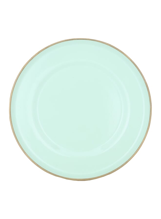 السيف غاليري صحن تقديم استيل السيف غاليري، 20 سم، دائري - أخضر فاتح - Image 2