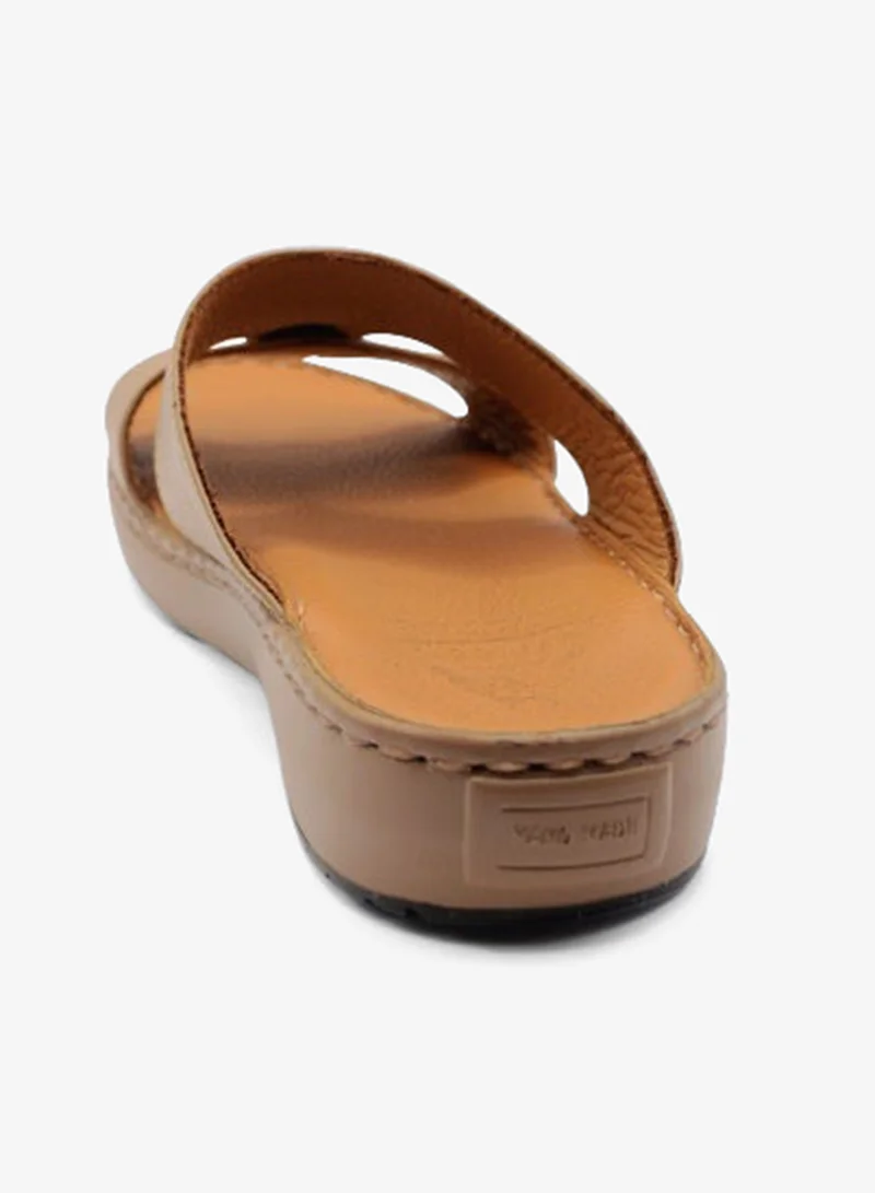 Al Reem Tan Al Reem Z8029 Tan Leather Men's Arabic Sandal's for Men | Best Price UAE