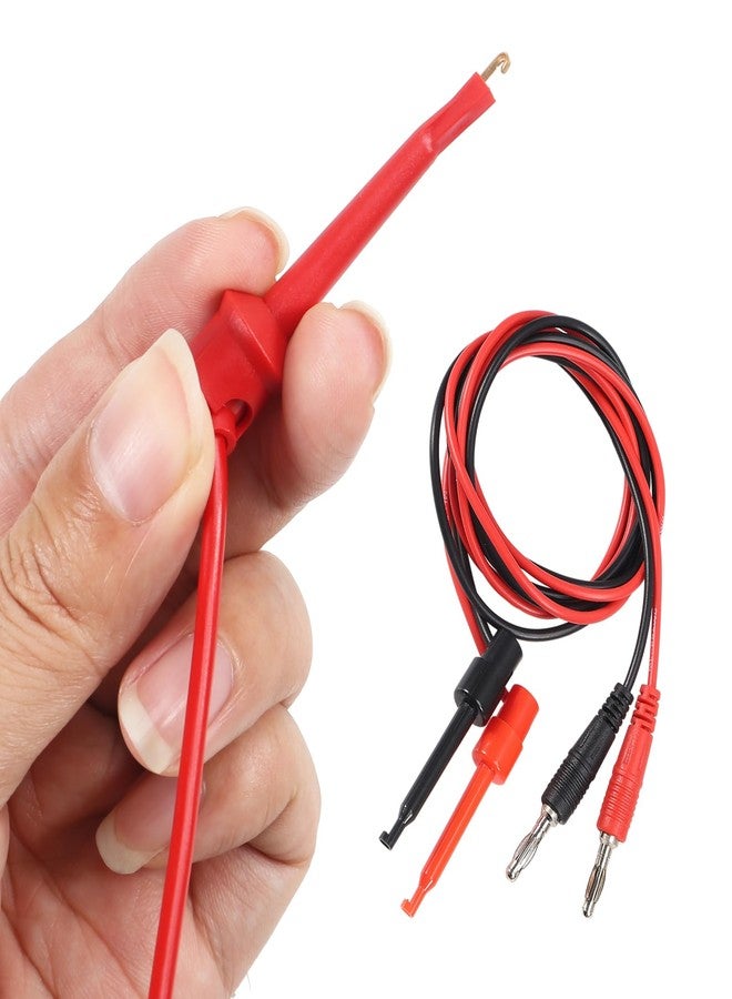 ACEIRMC Multimeter Automotive Test Leads Kit with Crocodile Clip, Silicone Testing Lead Kit, Testing Hook, Testing Probe Professional Kit, Testing Cable - Image 3