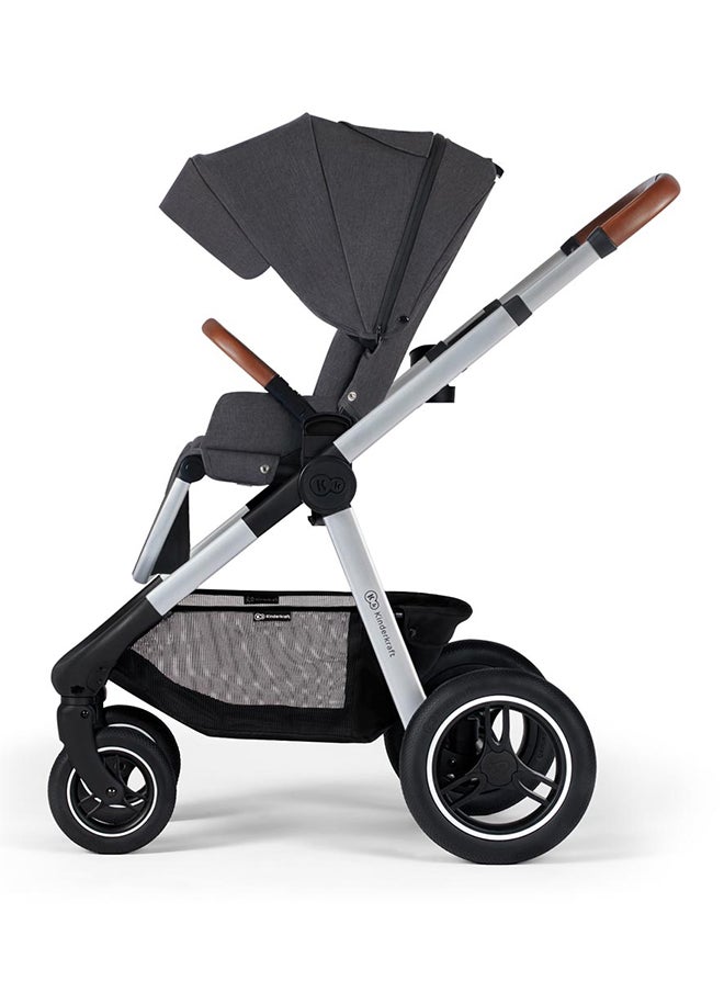 Everyday 2-in-1 Stroller - Dark Grey With Silver Frame - pzsku/ZB743CAD8DD7850684796Z/45/_/1727099508/93ed86b1-9955-489c-97d9-6cd69a252468