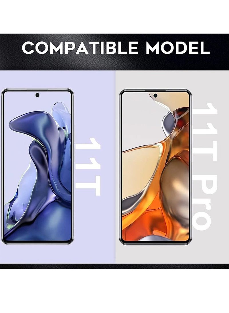 CATANES Xiaomi 11T Case Cover Clear Protective TPU Four Corners Cover Transparent Soft Case - Image 4