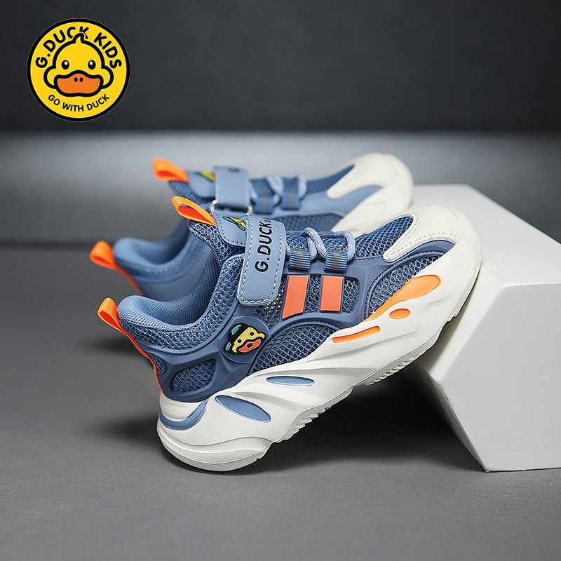 G.Duck Little Yellow Duck Children'S Shoes Boys Sports Shoes Children'S Single Net Breathable Hollow Casual Net Shoes - Image 3