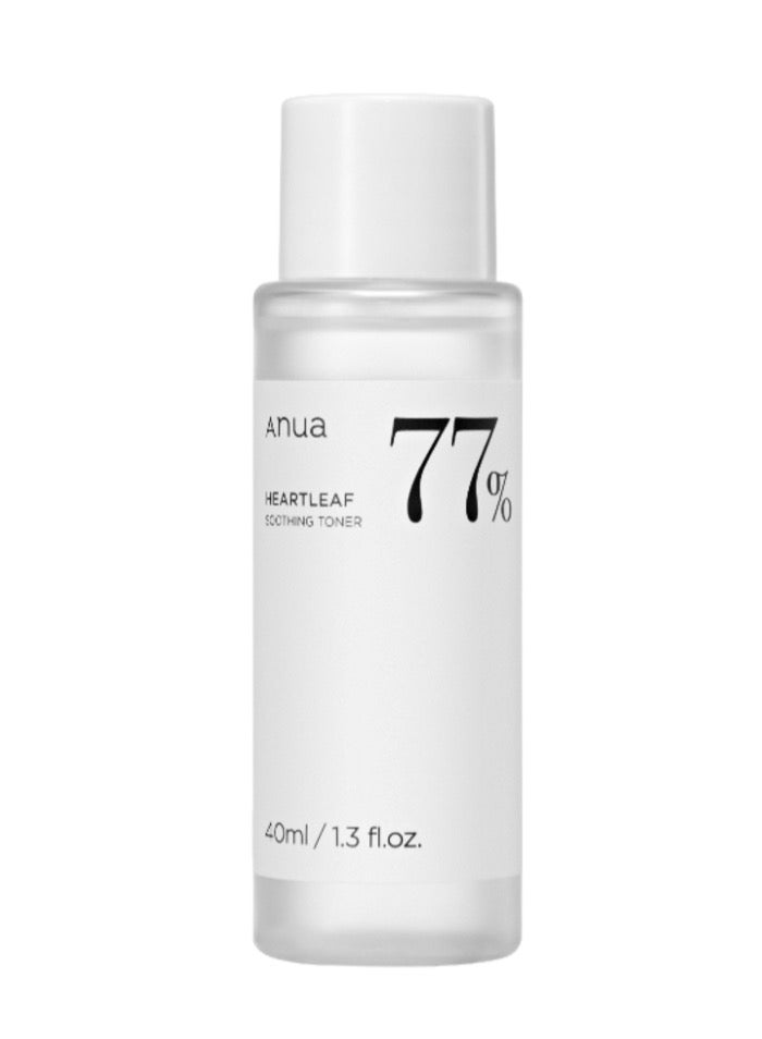 Heartleaf 77% Soothing Toner Mini, Travel Size, 40 ml