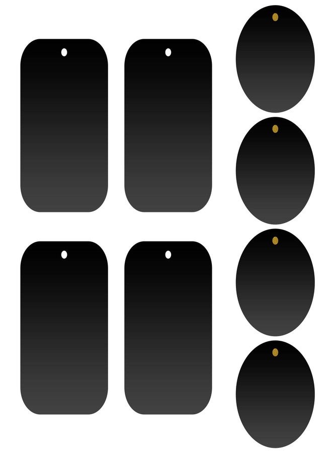 Cellet Pack of 8 Metal Plate Replacement Magnet Disk with 3M Strong Sticky Adhesive for Magnetic Cradle-Less Cup Holder, Dashboard, Windshield, CD Slot, or Air Vent Phone Mounts - Image 1