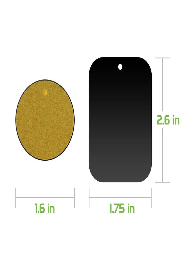 Cellet Pack of 8 Metal Plate Replacement Magnet Disk with 3M Strong Sticky Adhesive for Magnetic Cradle-Less Cup Holder, Dashboard, Windshield, CD Slot, or Air Vent Phone Mounts - Image 3