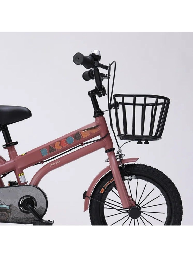 BABYCARA Kids Bike 12/14/16 Inch Assorted Cycling Removable Stabilizers Steel Frame with Basket and Air Tire  - Image 3