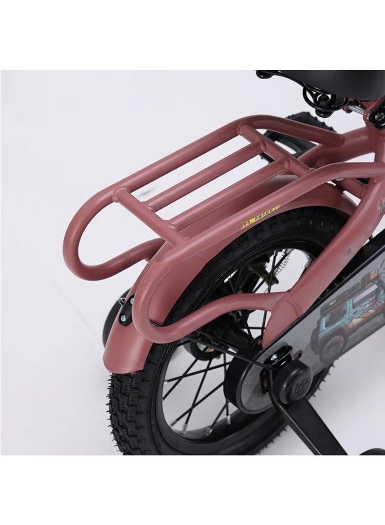BABYCARA Kids Bike 12/14/16 Inch Assorted Cycling Removable Stabilizers Steel Frame with Basket and Air Tire  - Image 4