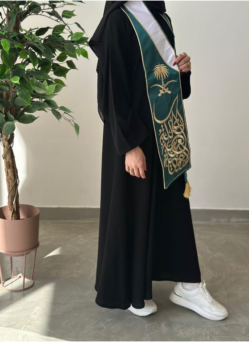 ماركة غير محددة - وشاح فاخر - بتطريز المملكة العربية السعودية مع شعار المملكة - Image 1