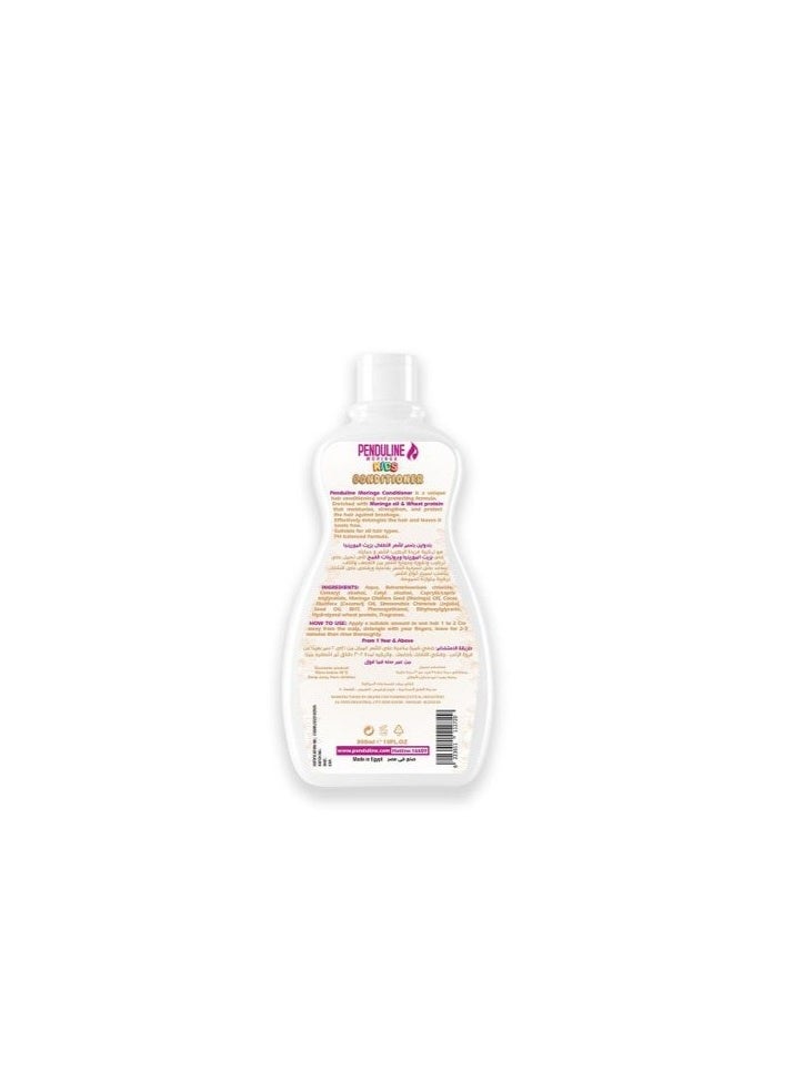 PENDULINE Kids Hair Conditioner with Moringa for Daily Care, Softening, and Detangling 300 ml - Image 3