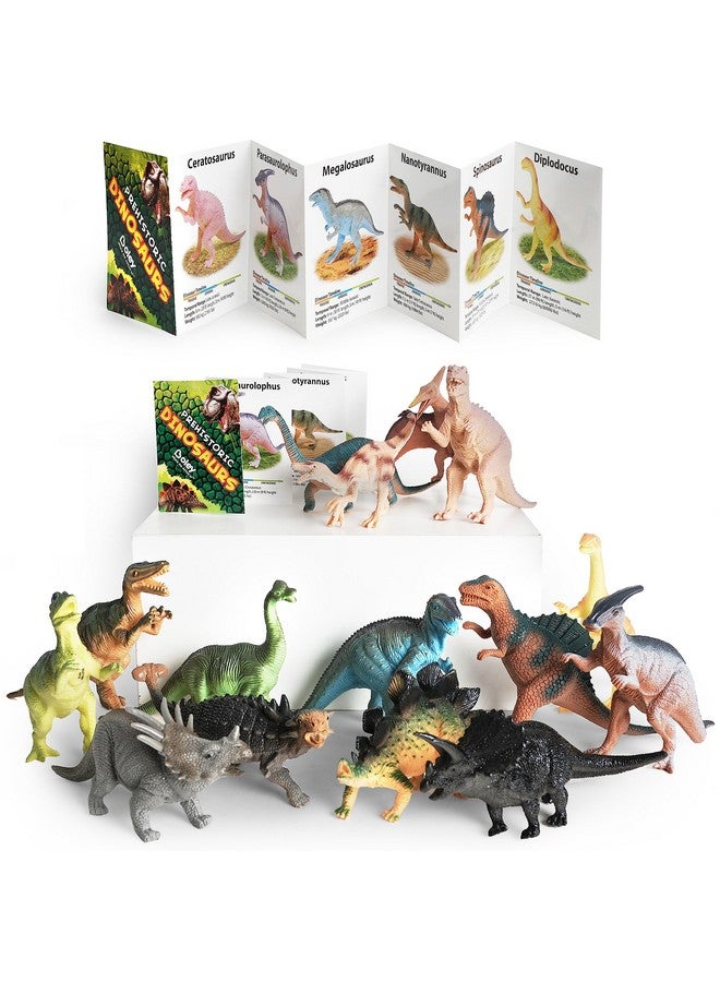 BOLEY BOLEY Monster (15-Pack) Large 7" Toy Dinosaurs Set - Enormous Variety of Authentic Type Plastic Dinosaurs - Great as Dinosaur Party Supplies, Birthday Party Favors, and More - Image 3