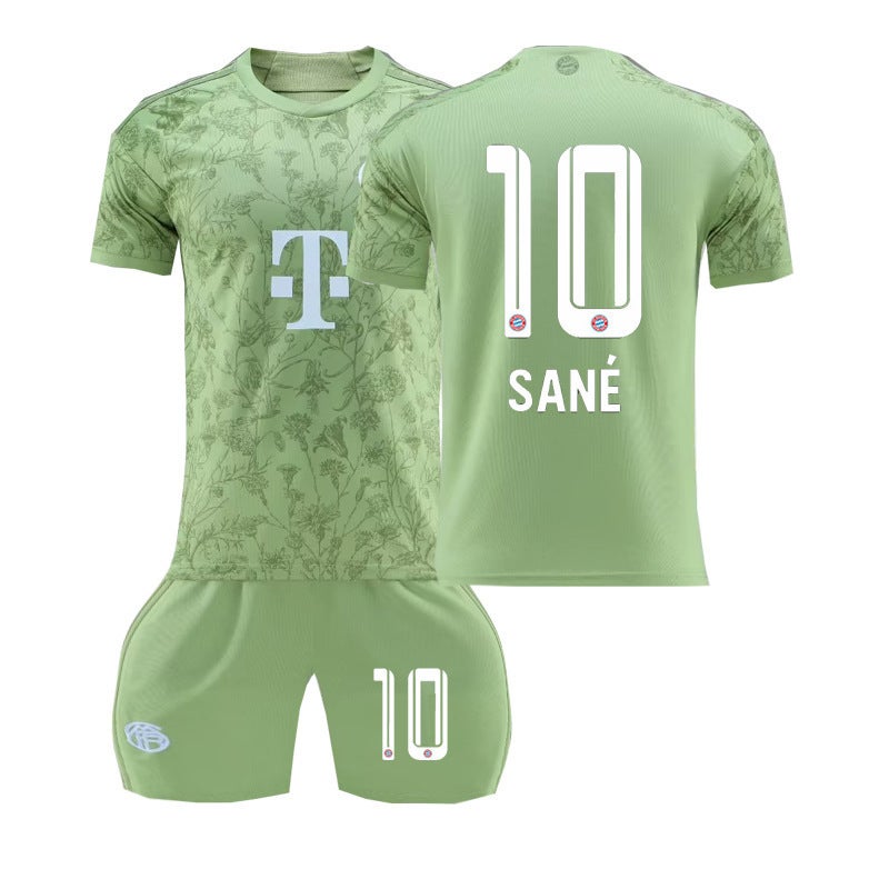 Generic Bayern 23-24 Football Uniform Suit Mens No. 9 Kane Second Away Football Jersey Adult and Kidsrens Game Training Uniform Group Purchase Size 10/without socks