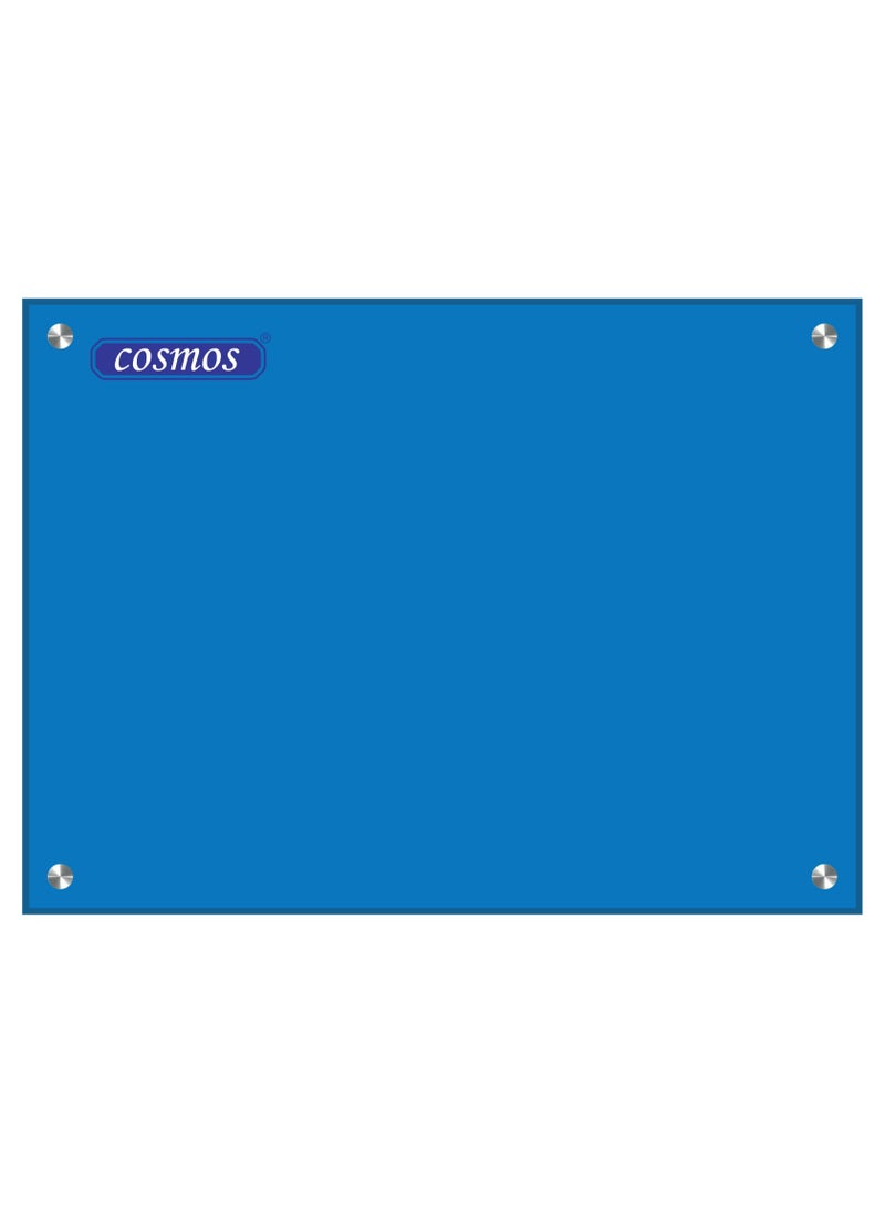 COSMOS - Cosmos Magnetic Glass Board (60x40cm, Blue) - Image 1