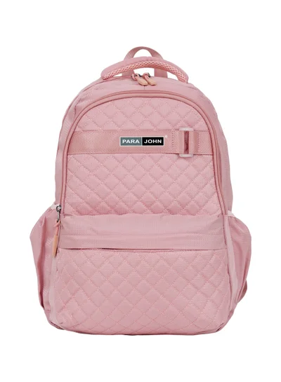 PARAJOHN Backpack 28L Premium Nylon 18" inches Water Resistant Daily Use Travel Laptop Backpack for Men & Women pink