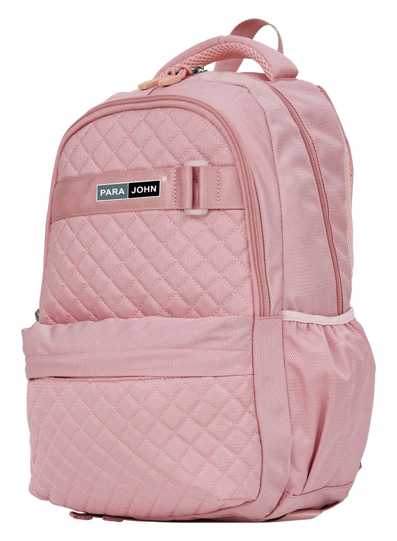 PARAJOHN 19 Backpack 28L Premium Nylon 18\" inches Water Resistant Daily Use Travel Laptop Backpack for Men & Women pink  | Best Price UAE
