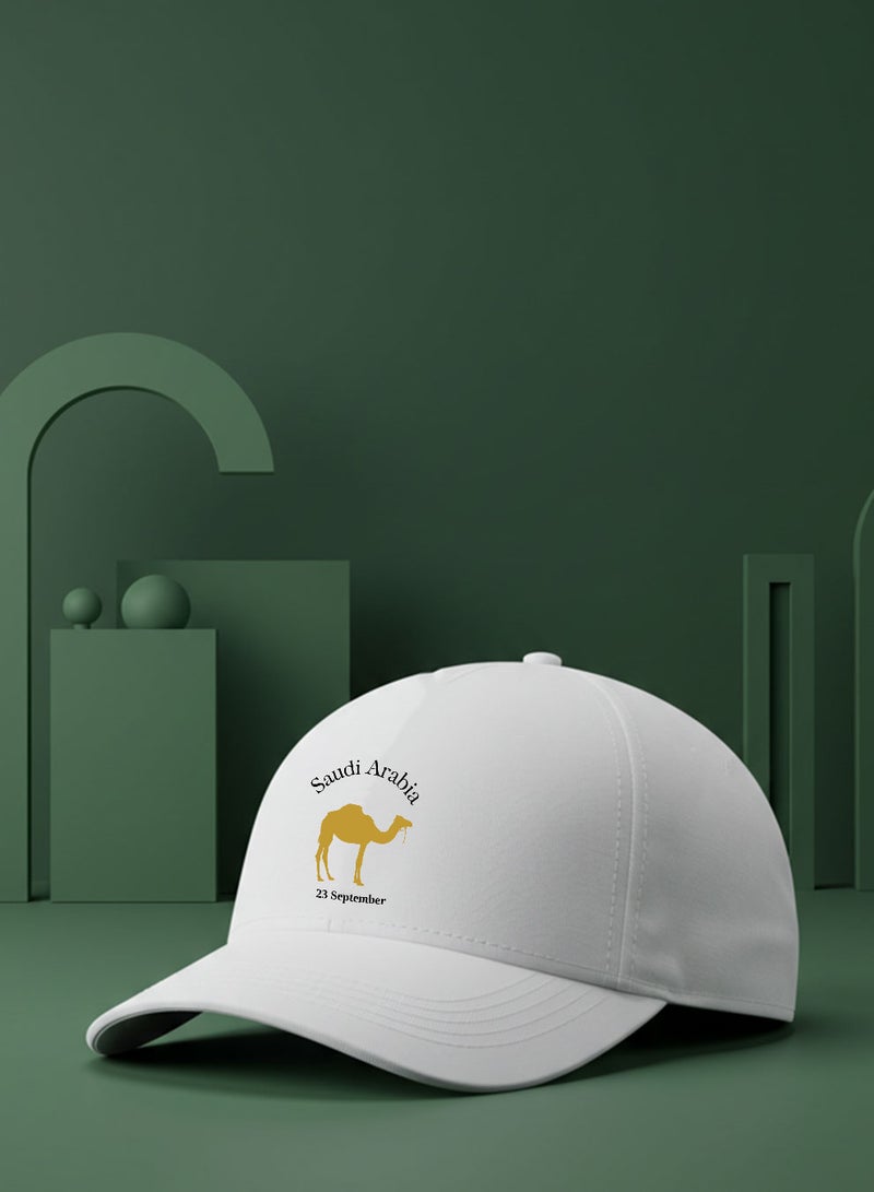 لوحة كاب مصنوع من القطن لمناسبة اليوم الوطني السعودي بتصميم ٢٣ سبتمبر - Image 4