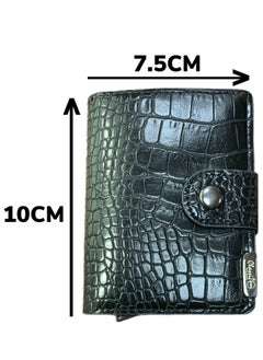 Classic Milano Classic Milano Faux Leather RFID Blocking Pop Up Wallet for Men and Women - Automatic Card Holder Wallet with Pop-up Design - Secure, Compact Credit Card Holder for Men - Stylish Wallet for Men & Women’s RFID Card Wallet  - Image 5